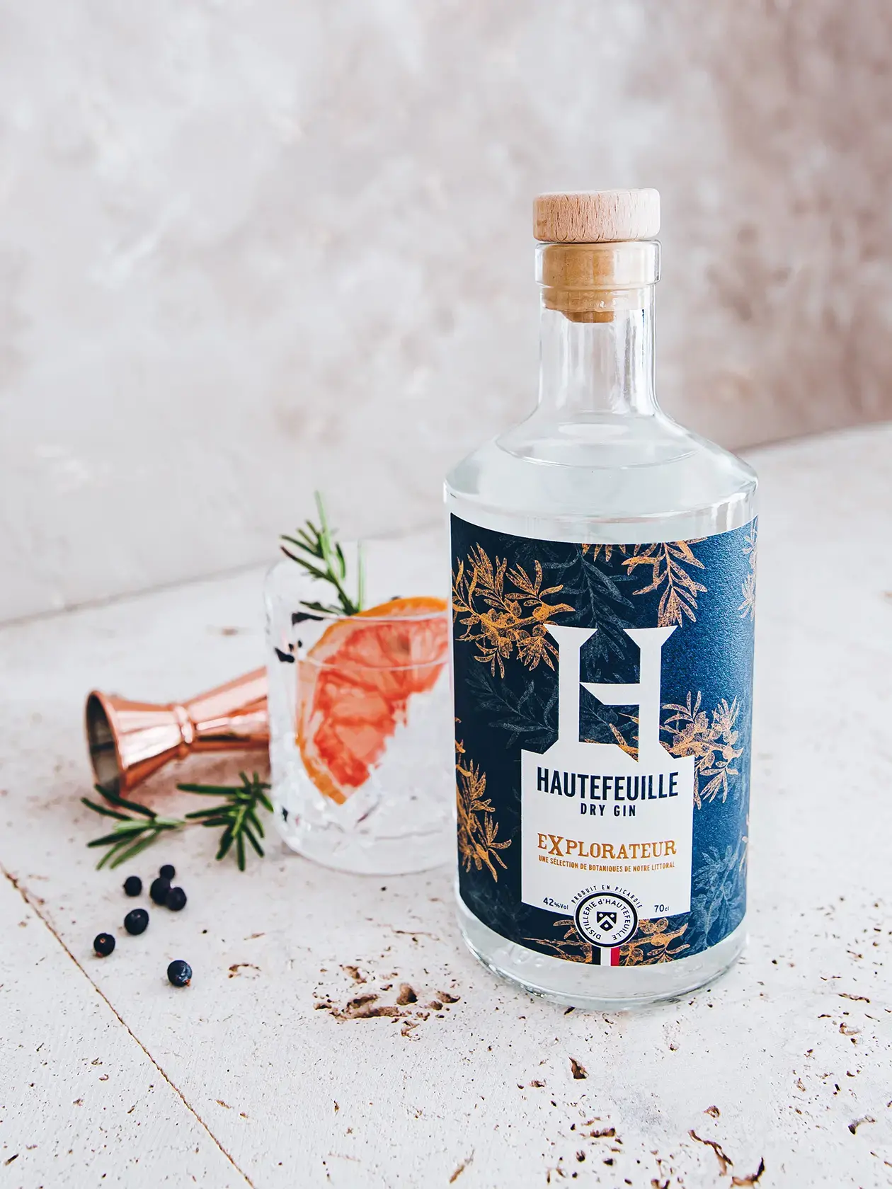 Dry gin Explorateur Hautefeuille